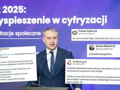 Z jakiegoś powodu Krzysztof Gawkowski został 