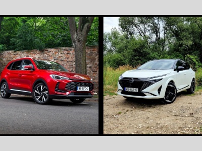 Trudne Wybory: MG ZS vs Nissan Qashqai
