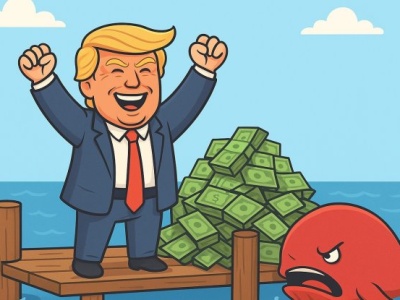 WLFI: Wielkie straty wielorybów, Trump zarabia