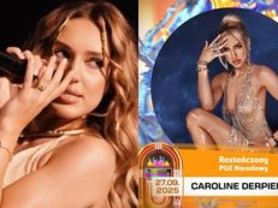 OSTRZEGAMY: Caroline Derpienski wystąpi na PGE Narodowym. Internauci dopytują: 