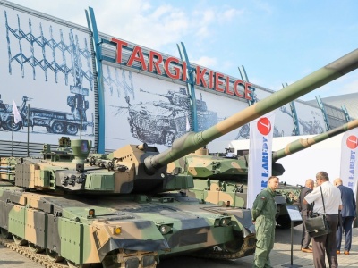 Incydent na targach zbrojeniowych w Kielcach. Są zarzuty