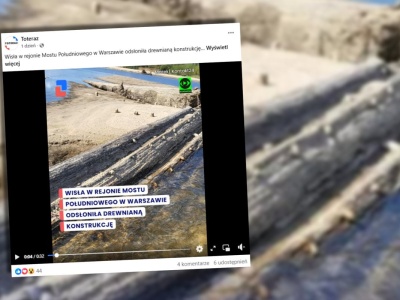 Wisła odkryła kolejną tajemnicę. Jest zbita 