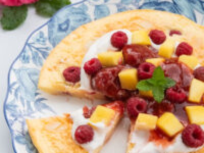 Omlet sernikowy z piekarnika