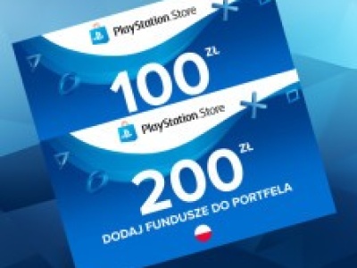 Doładowanie 100 PLN do PlayStation Store za 91,82 zł, 200 PLN za 183,65 zł w Empiku