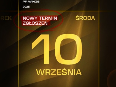 PR Wings 2025. Zgłoszenia przedłużone do 10 września