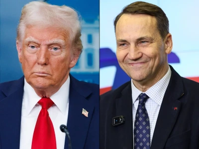Trump wściekł się na dziennikarza z Polski. Sikorski wkroczył do akcji