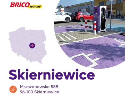 ChargeIn uruchamia nową stację szybkiego ładowania samochodów elektrycznych w Skierniewicach