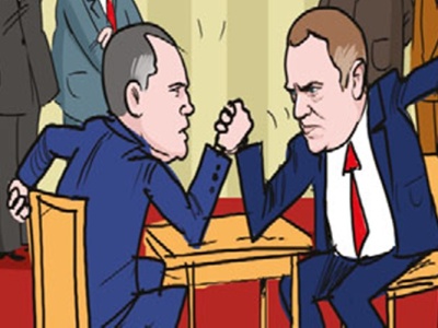Tusk do Nawrockiego, Nawrocki do Tuska, czyli… Polityczny spektakl