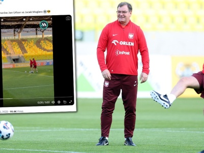 Co za pojedynek na treningu kadry! Jan Urban pokazał swoje umiejętności [WIDEO]