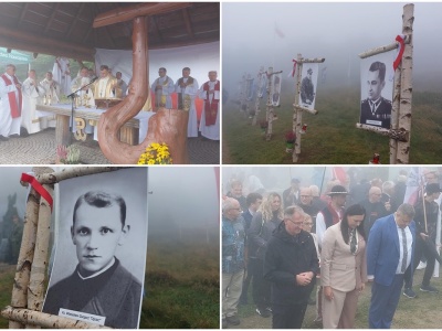Patriotyczny hołd dla sądeckich bohaterów podziemia antykomunistycznego. Wyjątkowe uroczystości na Hali Łabowskiej [ZDJĘCIA]