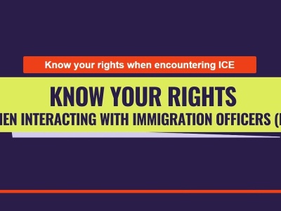Poznaj swoje prawa podczas spotkania z funkcjonariuszami ICE