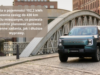 Maxus eTerron 9: Rewolucja w świecie pick-upów