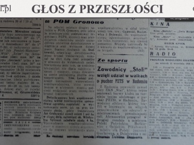 „Słaba praca referatu” (Głos z przeszłości, odc. 212) [ Dawno temu ]