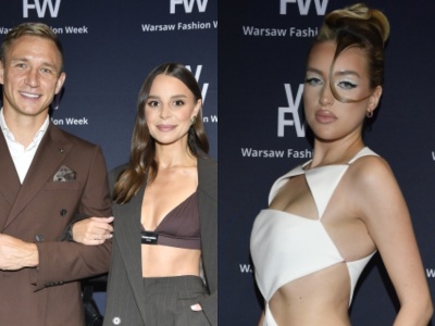 Rzeźniczakowie i Derpieński skradli show. Ich looki na Warsaw Fashion Week przyciągały spojrzenia