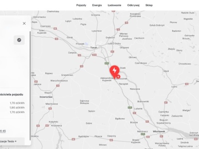 Supercharger Odolion wystartował. Największy w Polsce, 24 stanowiska, na razie tylko Tesle