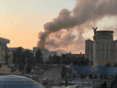 Tego jeszcze nie było. Rosyjskie rakiety trafiły w budynek Rady Ministrów