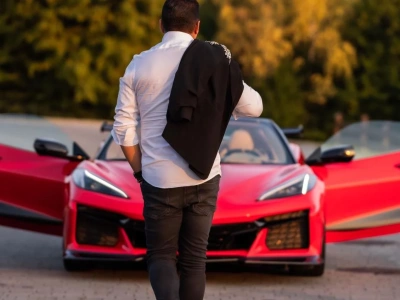 Kordian szaleje! Kupił Chevroleta Corvette C8 wartego fortunę