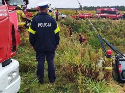Tragedia pod Wieluniem. Zginęli dwaj druhowie OSP