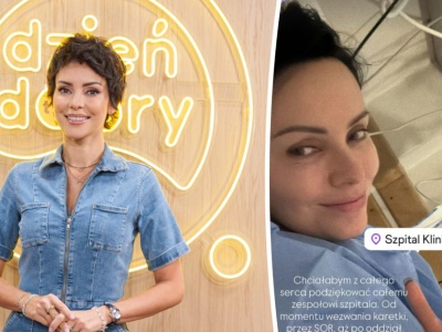 Dorota Gardias trafiła do szpitala i pilnie ją operowano. 