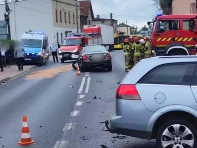Wypadek w Nakle Śląskim. 17-latek trafił do szpitala