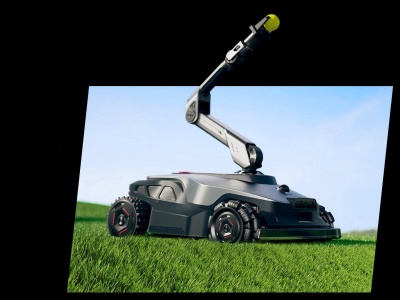 To robot koszący nowej generacji. Każdy gospodarz będzie o nim marzył