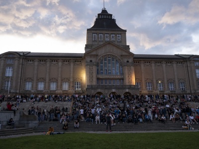 Tłumy szczecinian na zaćmieniu Księżyca [ZDJĘCIA]
