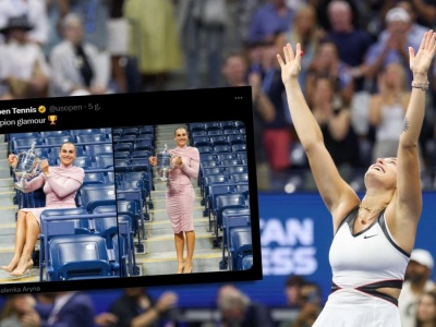 Sabalenka wybrała strój od polskiej projektantki. Pokazała światu po US Open