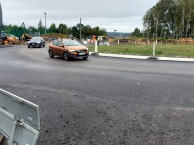 Dzień dobry Katowice. Kierowcy już korzystają z nowego ronda