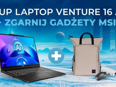 Akcesoria za 700 zł do laptopa MSI za darmo przy zakupie w Media Expert