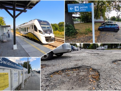 Do końca roku nowy parking przy świdnickiej stacji. Jest szansa na montaż systemu informacji pasażerskiej?