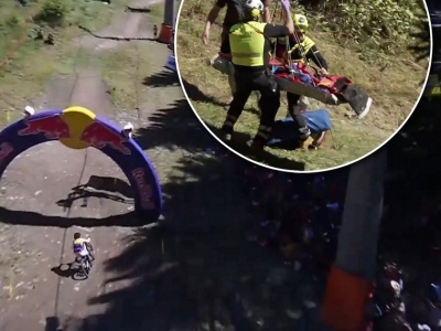 Wjechał w tłum z dużą prędkością. Kilka osób rannych, w tym dziecko [WIDEO]