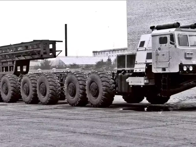 MAZ-7907: Radziecki potwór na 24 kołach