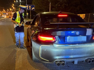 Seria policyjnych kontroli w Lublinie. 19-latek z BMW otrzymał 42 punkty karne