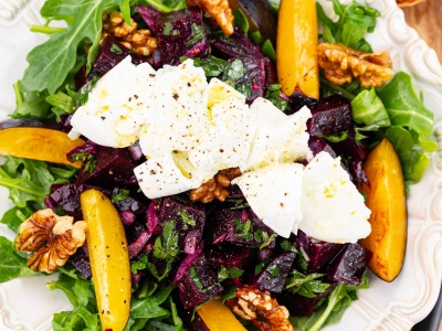 Sałatka z burakiem i rukolą