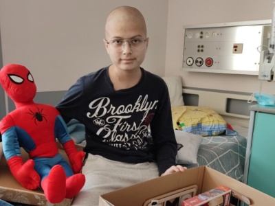 Oskar ze Starachowic po przeszczepie szpiku jest już w domu