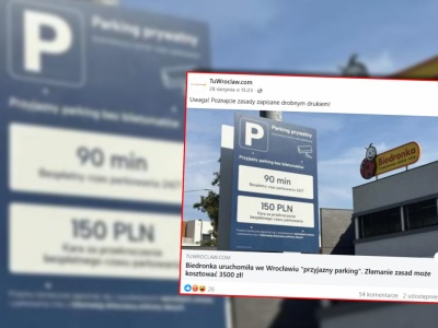 Nawet 3,5 tys. zł za parkowanie. Biedronka wprowadza nowy system