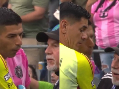 Jest kara za oplucie rywala. Suarez surowo ukarany [WIDEO]