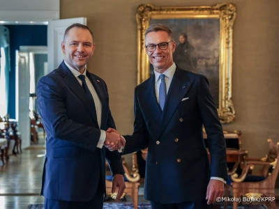 Nawrocki ostrzega przed zamiarami Putina. Wtórował mu prezydent Finlandii