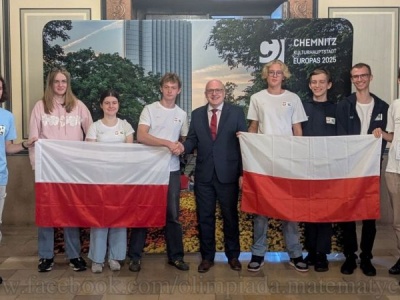 Antoni Nowosielski z III LO w Gdyni ze złotem na środkowoeuropejskiej olimpiadzie matematycznej