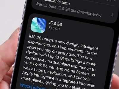 iOS 26 – oficjalna i pełna lista zmian