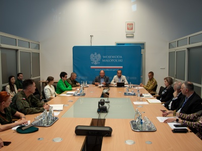 Odprawa wojewody ze służbami