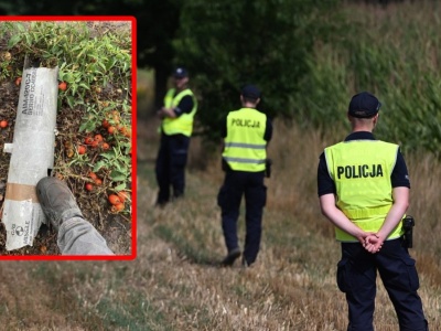 W Polsce spadły drony i rakiety. Szczątki pocisku znaleziono na polu