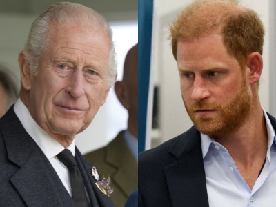 Książę Harry przybył na spotkanie z królem Karolem III. Nie widzieli się półtora roku