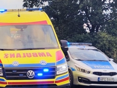 16-letni motocyklista rozbił się na moście. Trafił śmigłowcem do szpitala