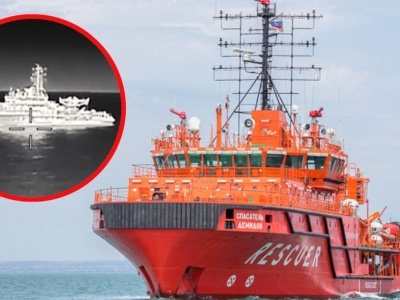 Kolejny okręt Rosjan trafiony. Miał chronić Flotę Czarnomorską