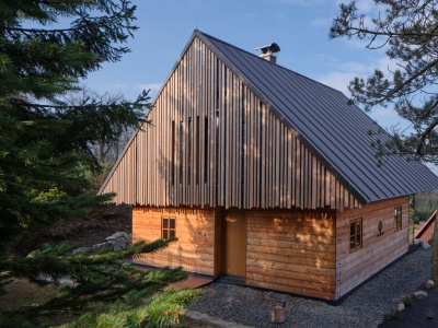 Nowoczesna górska chata. Zbudowali ją w Czechach