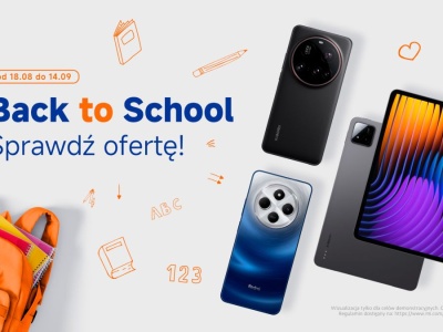 Promocja Back to School Xiaomi. Tanie smartfony i gratisy do 14 września