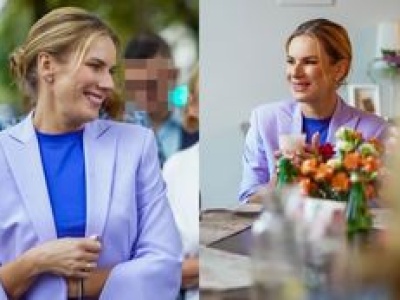 Marta Nawrocka zaszalała z kolorami podczas kolejnego publicznego wyjścia. Ekspertka oceniła jej stylizację: 