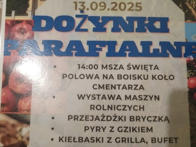 Gmina Niechanowo dziękuje za plony – święto w Jarząbkowie