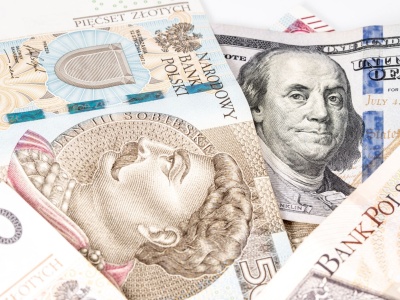 Złoty traci względem euro i dolara